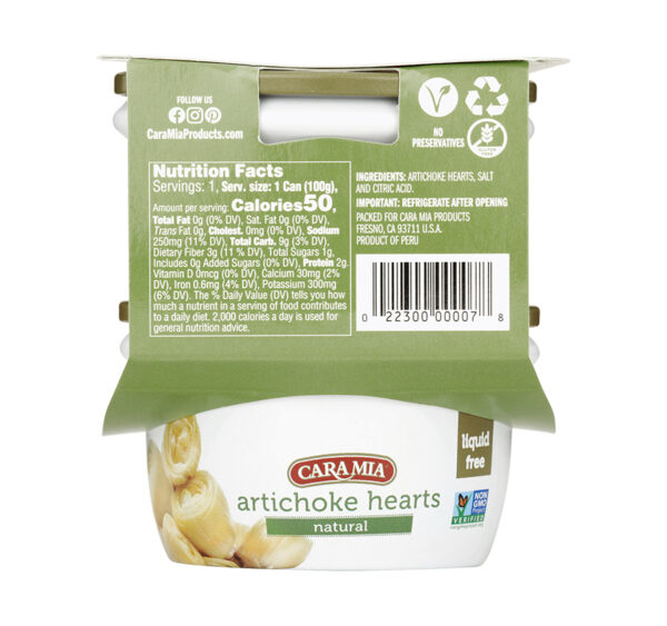 Artichoke Hearts Natural